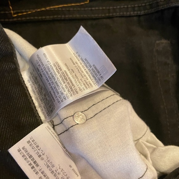Levi’s Jeans Black 505 34x30 - Picture 4 of 6